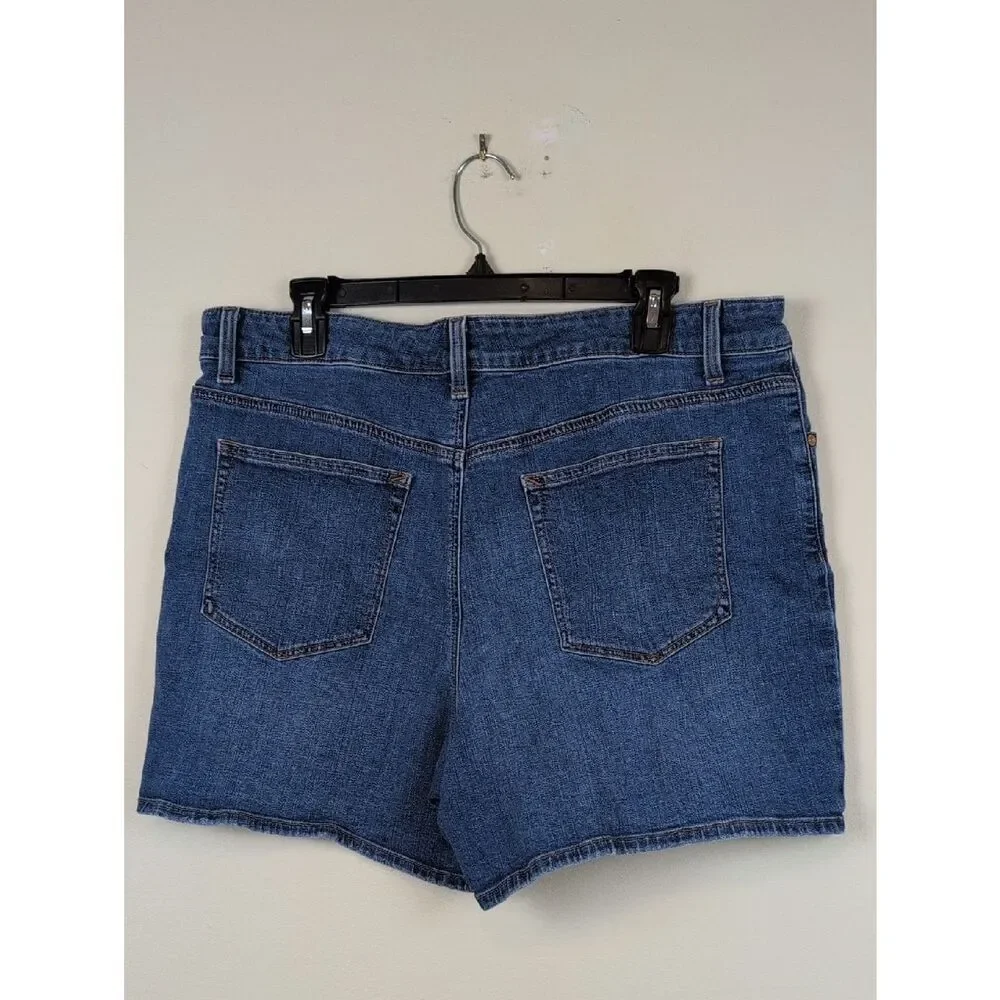 Talbots Relaxed Girlfriend Denim Short 5